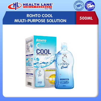 ROHTO COOL MULTI-PURPOSE SOLUTION 500ML